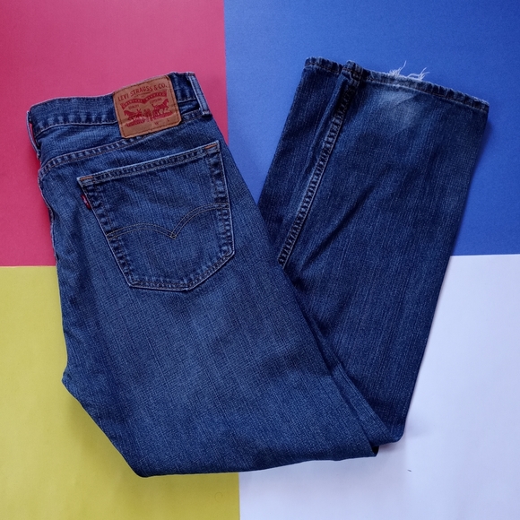 Levi's Other - Modern Levi’s 505 Dark Blue Denim Jeans